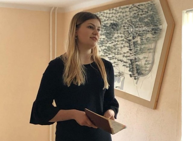 студентка групи ММ-12 Марія Водяна